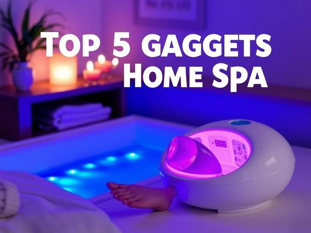 Топ-5 гаджетов для домашнего Spa: массажеры, ванночки, аромалампы