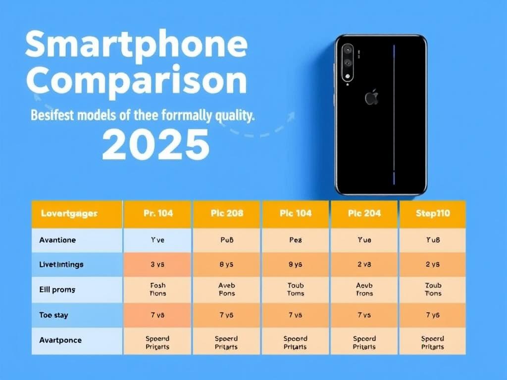 Сравнение смартфонов 2025: лучшие модели по соотношению цена-качество